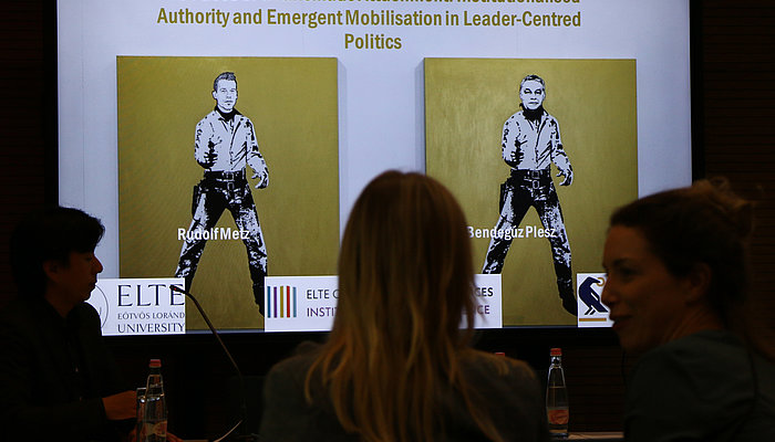 Slide from a presentation shown during the event.